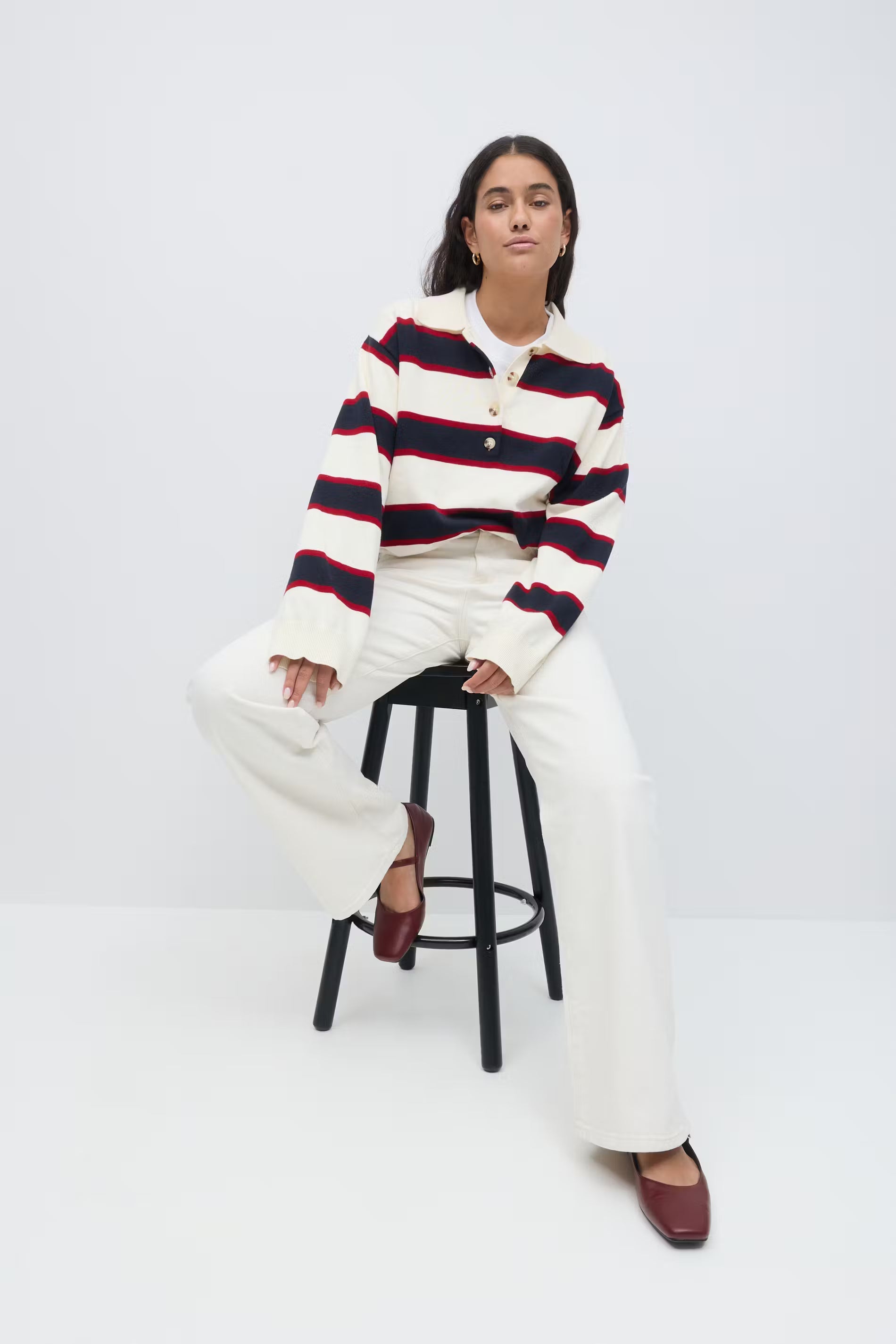Olivine Perfect Wide Jeans