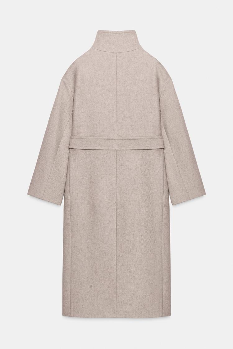 Amara Belted Wool Coat