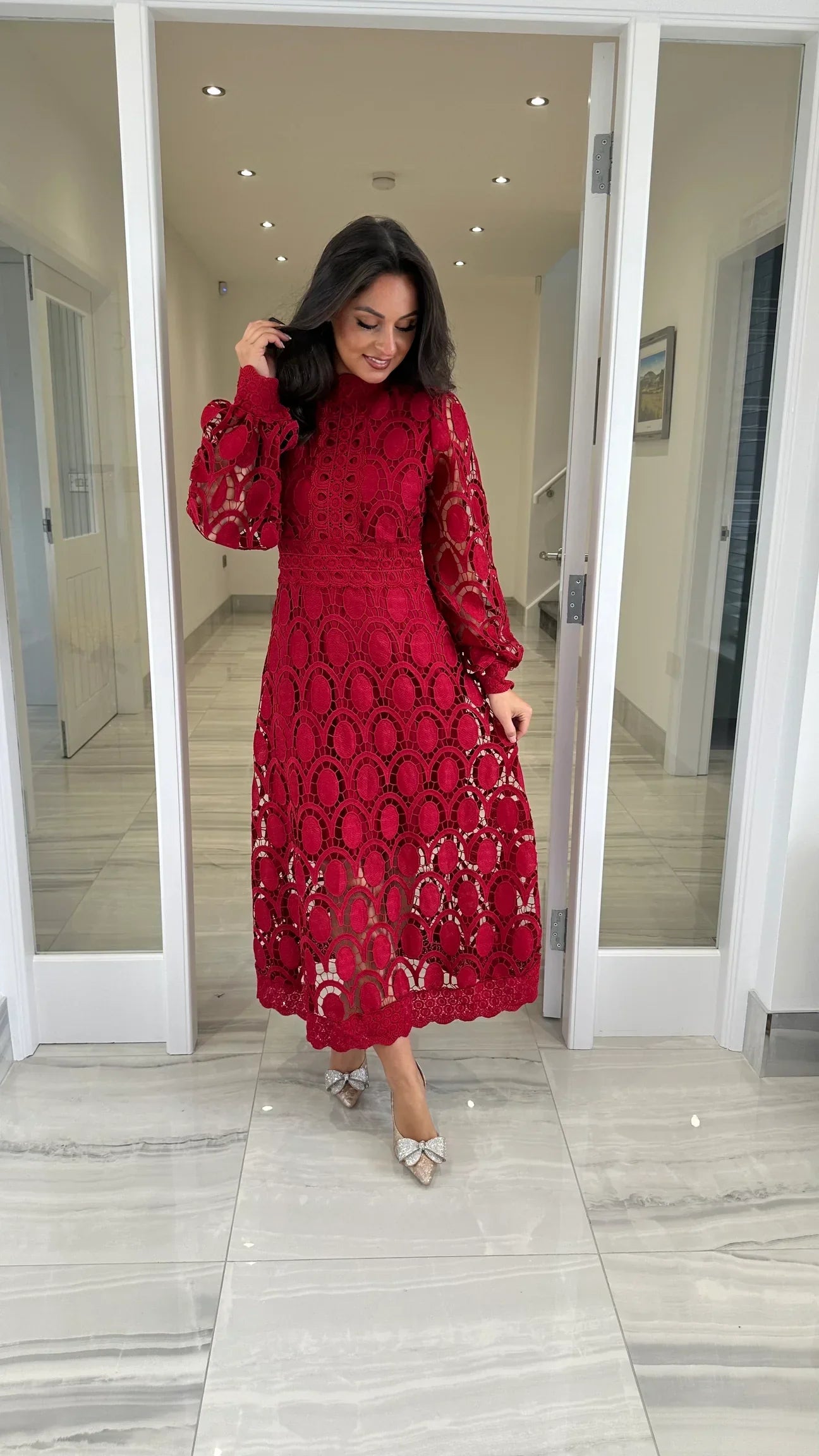 Acia | Long Sleeve Lace Dress Acia | Long Sleeve Lace Dress