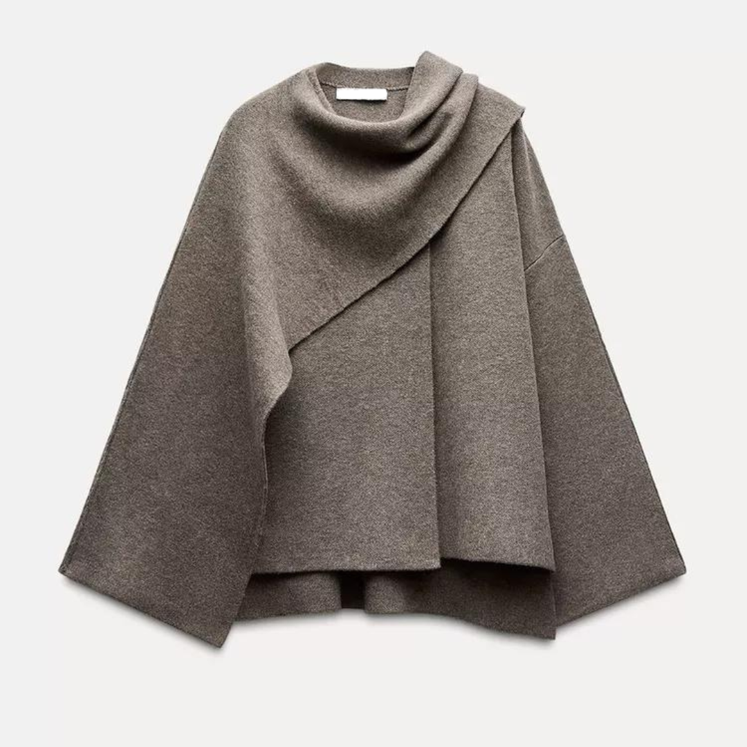 Roselle Scarf Coat