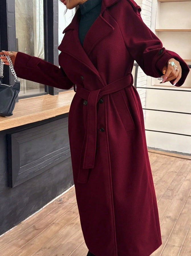 Winter trench red