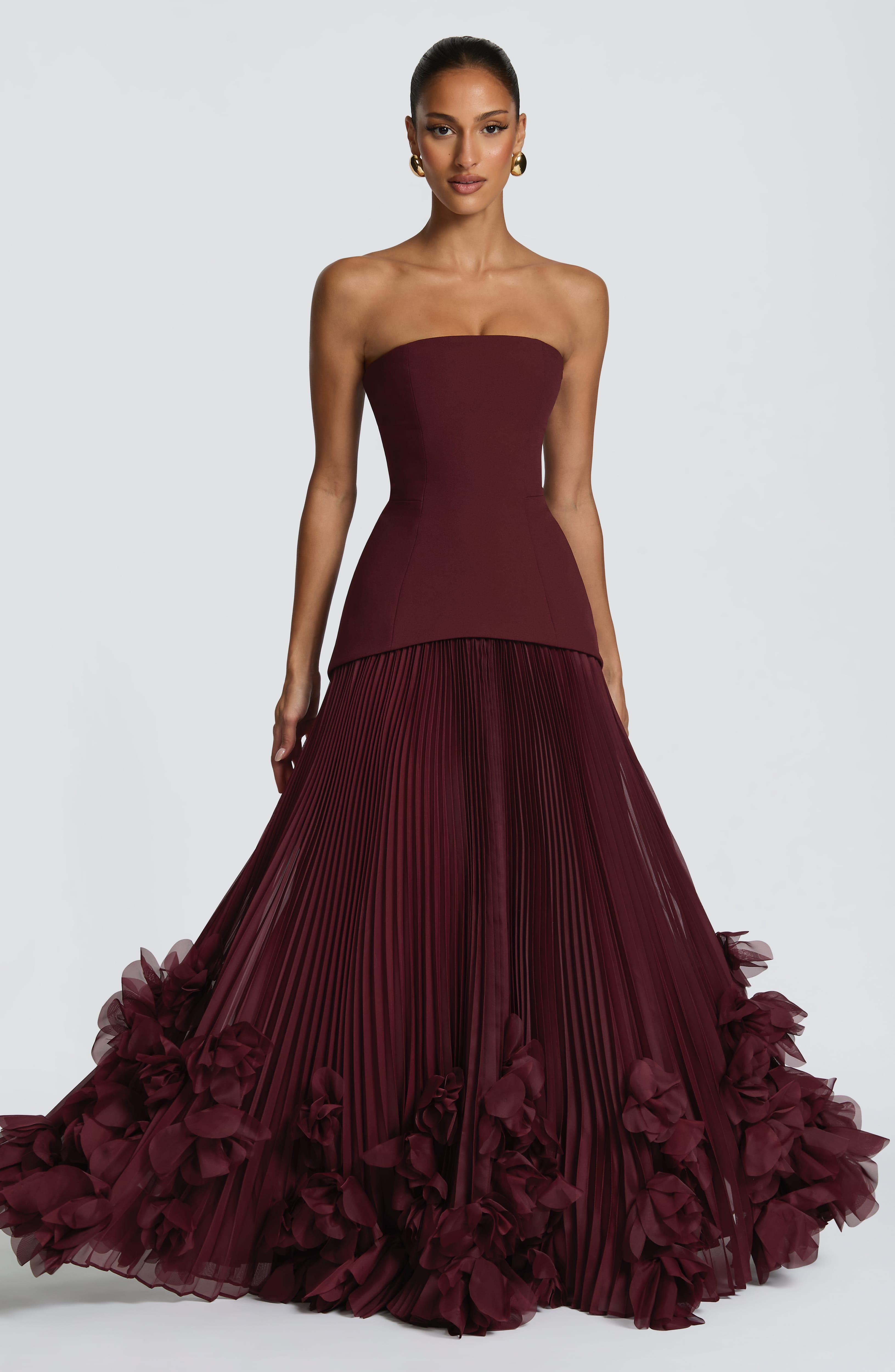 l'agence seraphina tiered maxi dress Seraphina