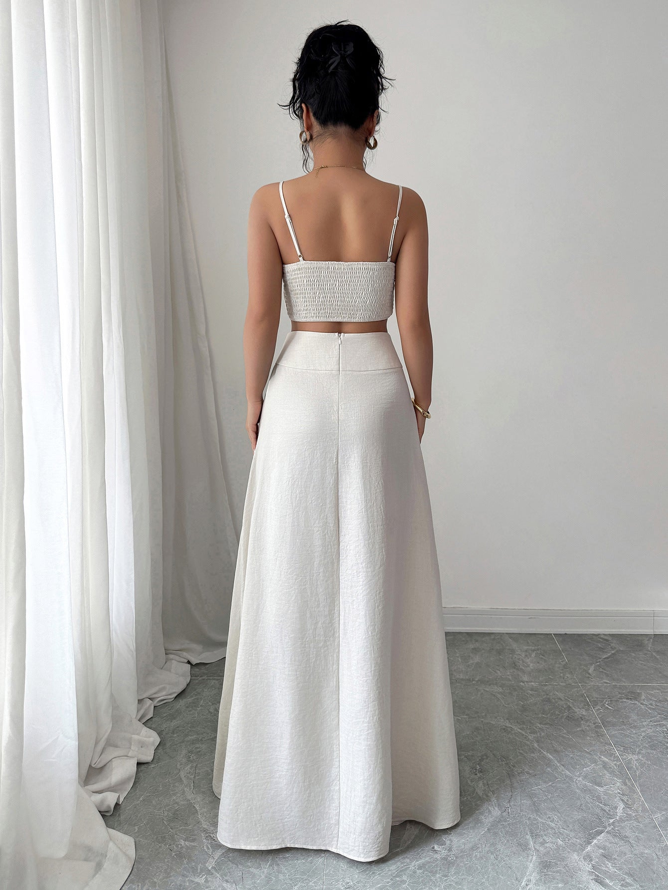 Celeste Ruched Skirt Set